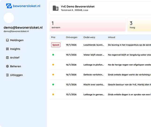 Bewonersloket brengt rust in communicatie, overzicht in meldingen en vertrouwen bij bewoners én organisaties.